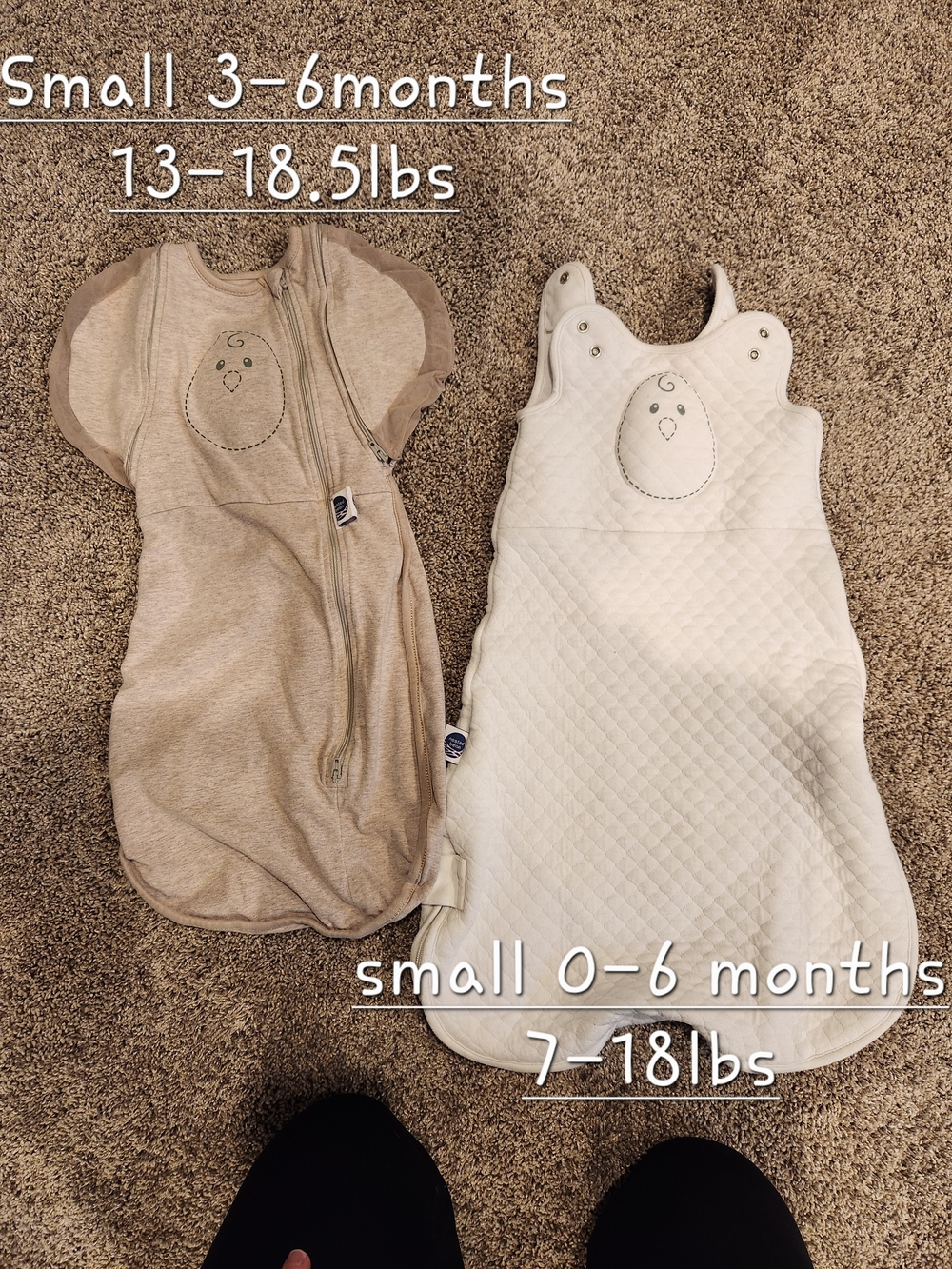 Nested Bean Swaddles